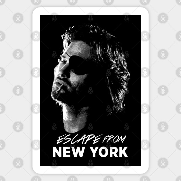 Escape from New York Sticker by TheMarineBiologist
